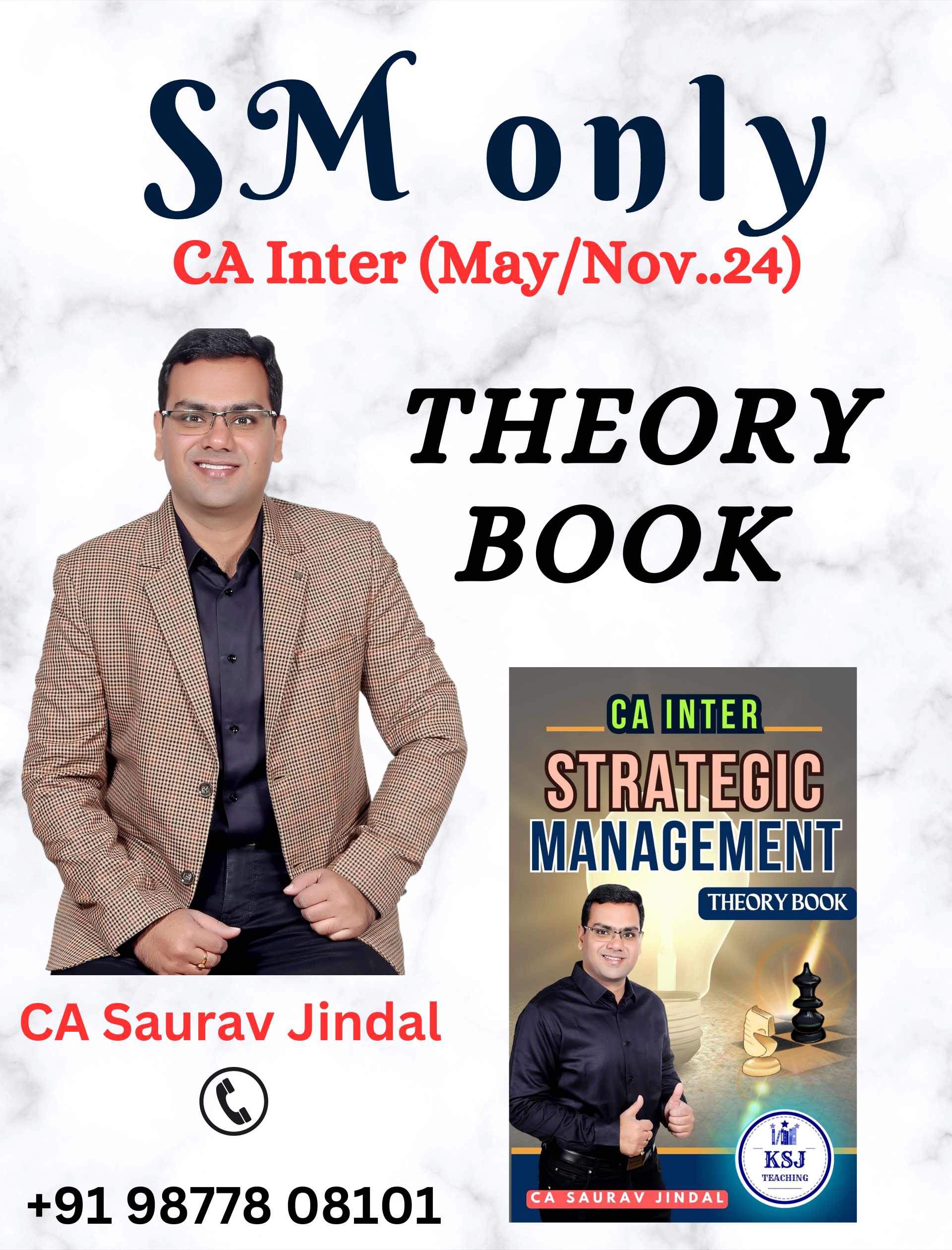 CA Inter Strategic Management Theory Book (For May,24 onwards)